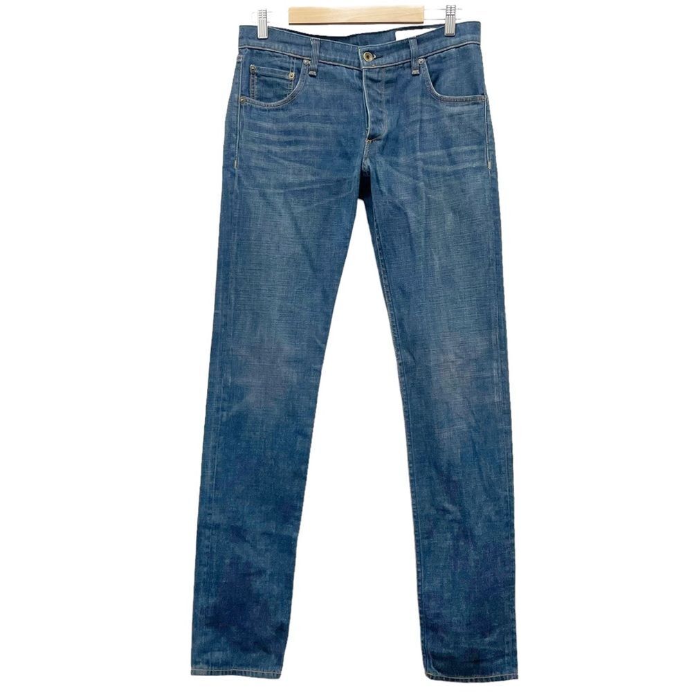 Rag & Bone Jeans Fit 2 Slim Leg in Owen Wash Non-Stretch Denim Mens Size 30x34 - Picture 2 of 13